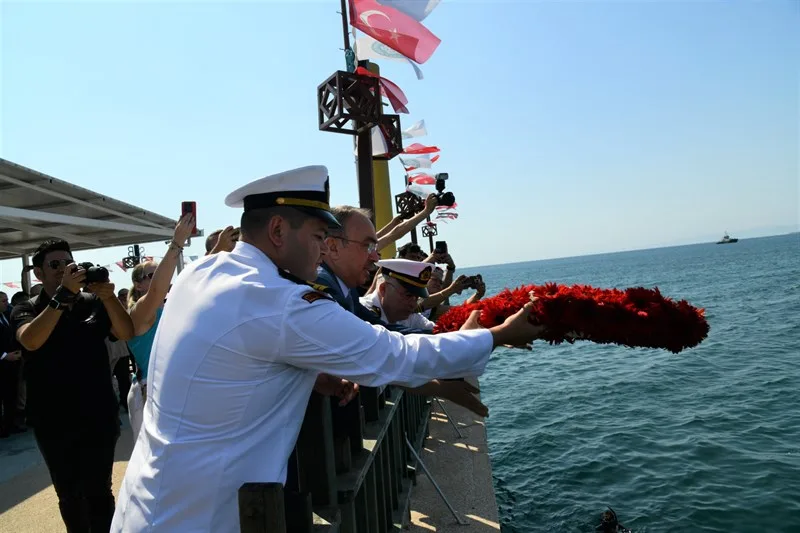 1 Temmuz Denizcilik ve Kabotaj Bayramı Münasebetiyle Tören Düzenlendi