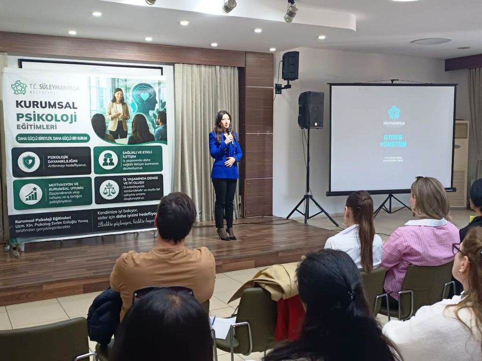 Süleymanpaşa Belediyesinden Personeline Psikolojik Dayanıklılık Eğitimi