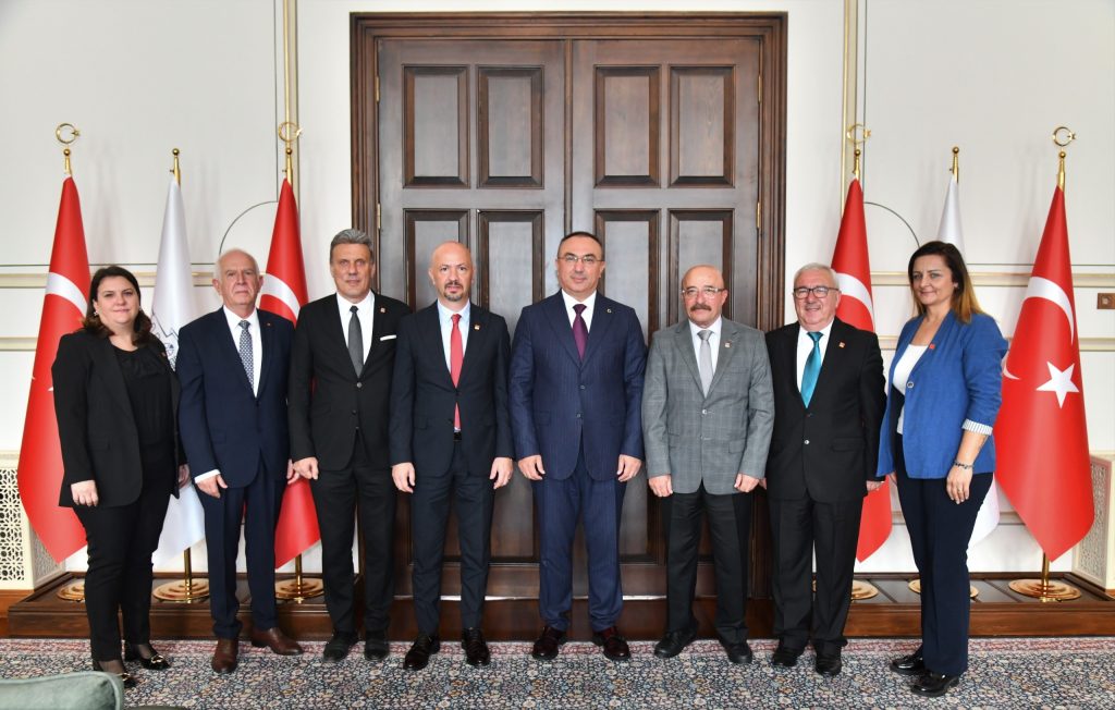 CHP Yeni İl Başkanı Boduç Vali Soytürk’ü Ziyaret Etti