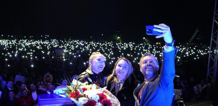 Çorlu`da 29 Ekim Cumhuriyet Bayramı Coşkusu